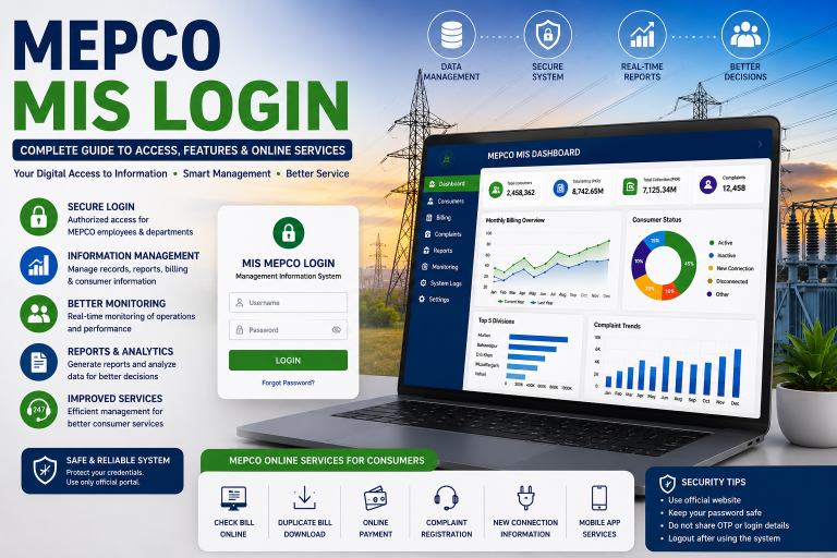 MEPCO MIS Login