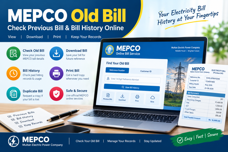 MEPCO Old Bill
